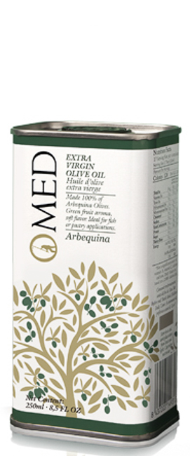 O'Med Arbequina tin 0,25