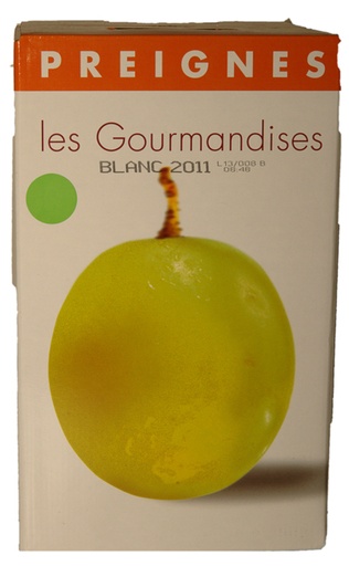 [809] Cubi Preignes Wit  Pays d'oc  10 L.